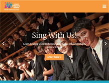 Tablet Screenshot of miamichildrenschorus.org